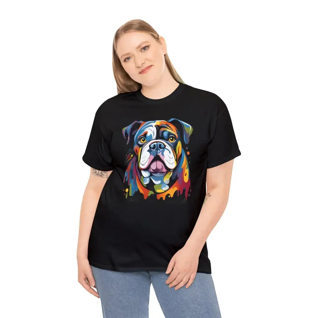 Bold Bulldog Spectrum Unisex Tee - Black / S T-Shirt