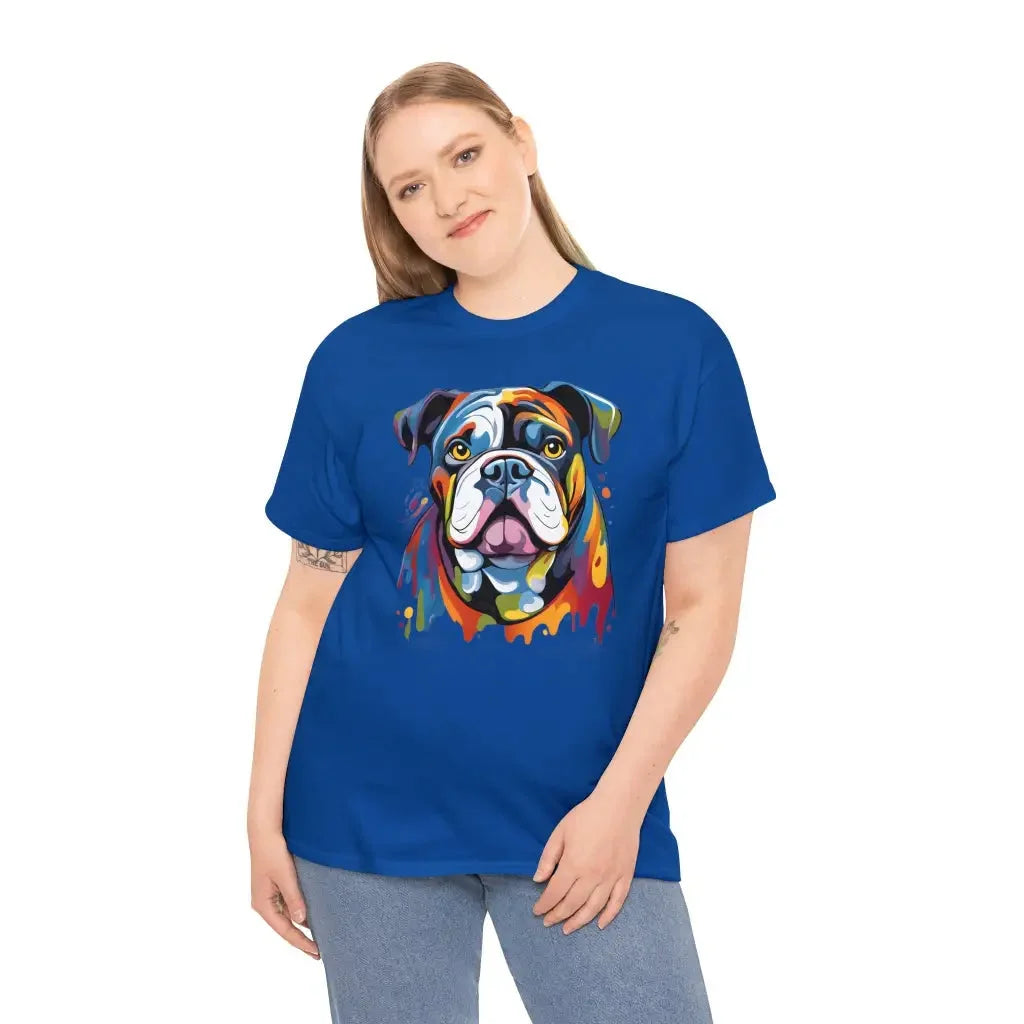 Bold Bulldog Spectrum Unisex Tee - Royal / S T-Shirt