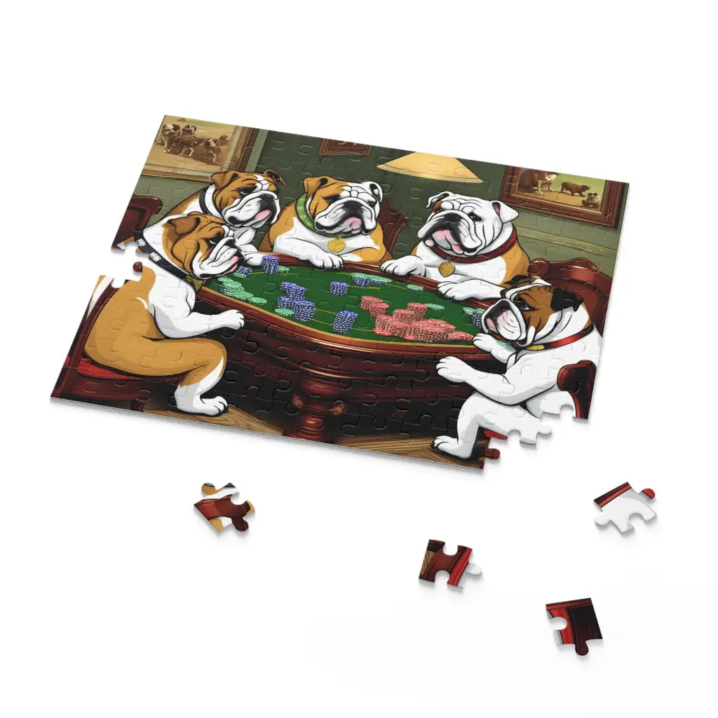 Bulldog Bluff Puzzle Collection: Playful Poker Puzzles (120