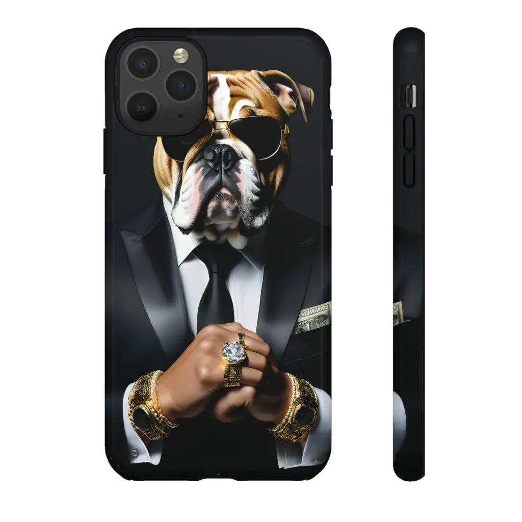 Bulldog Boss Vibes Dual-Layer Phone Case - iPhone 11 Pro