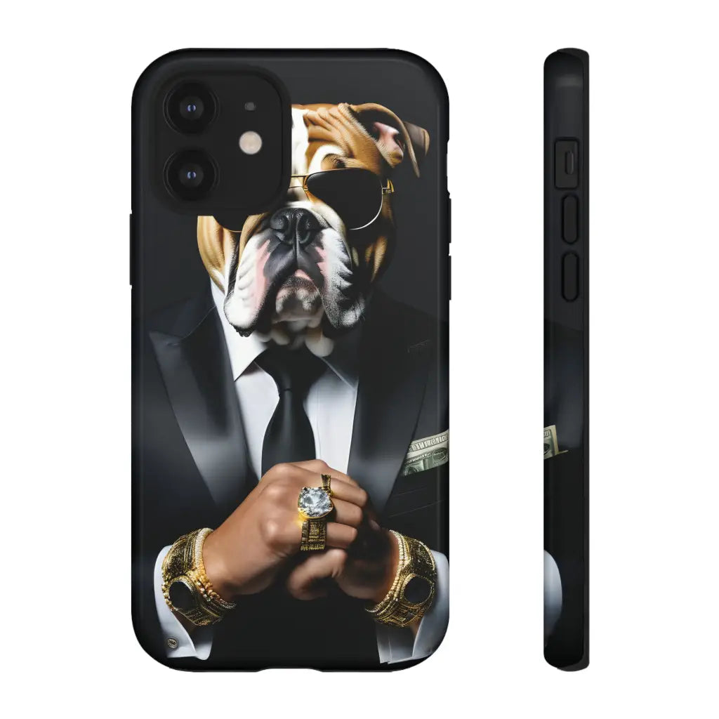 Bulldog Boss Vibes Dual-Layer Phone Case - iPhone 12