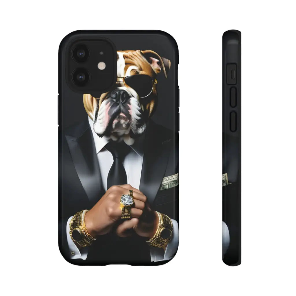 Bulldog Boss Vibes Dual-Layer Phone Case - iPhone 12 Mini