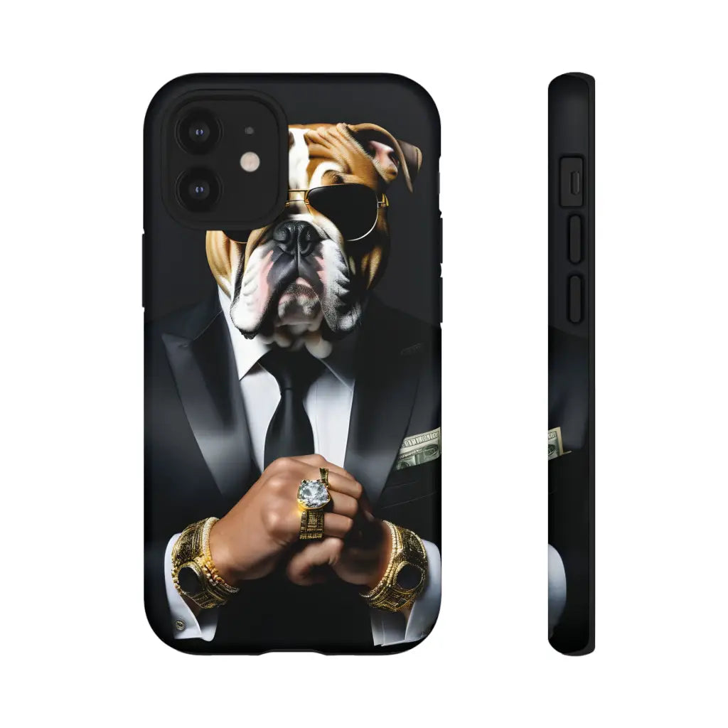 Bulldog Boss Vibes Dual-Layer Phone Case - iPhone 12 Mini