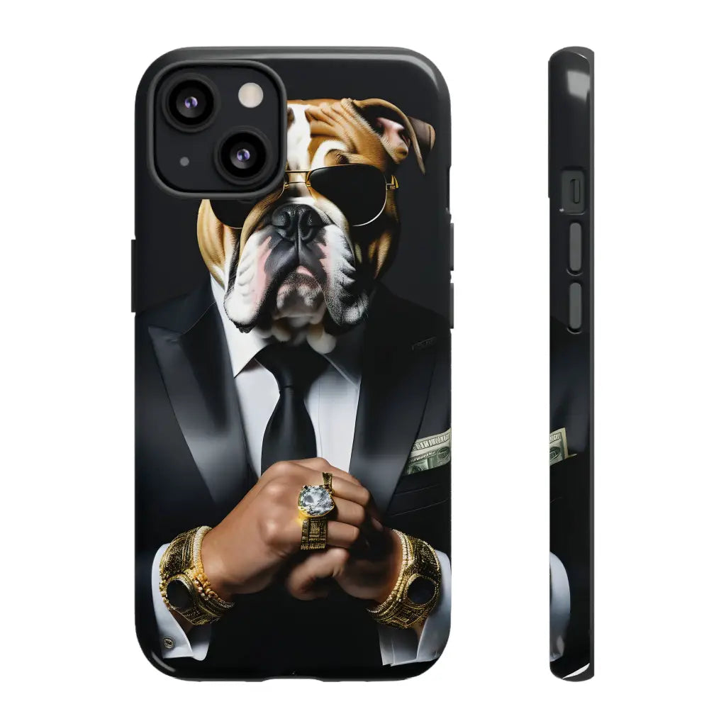 Bulldog Boss Vibes Dual-Layer Phone Case - iPhone 13