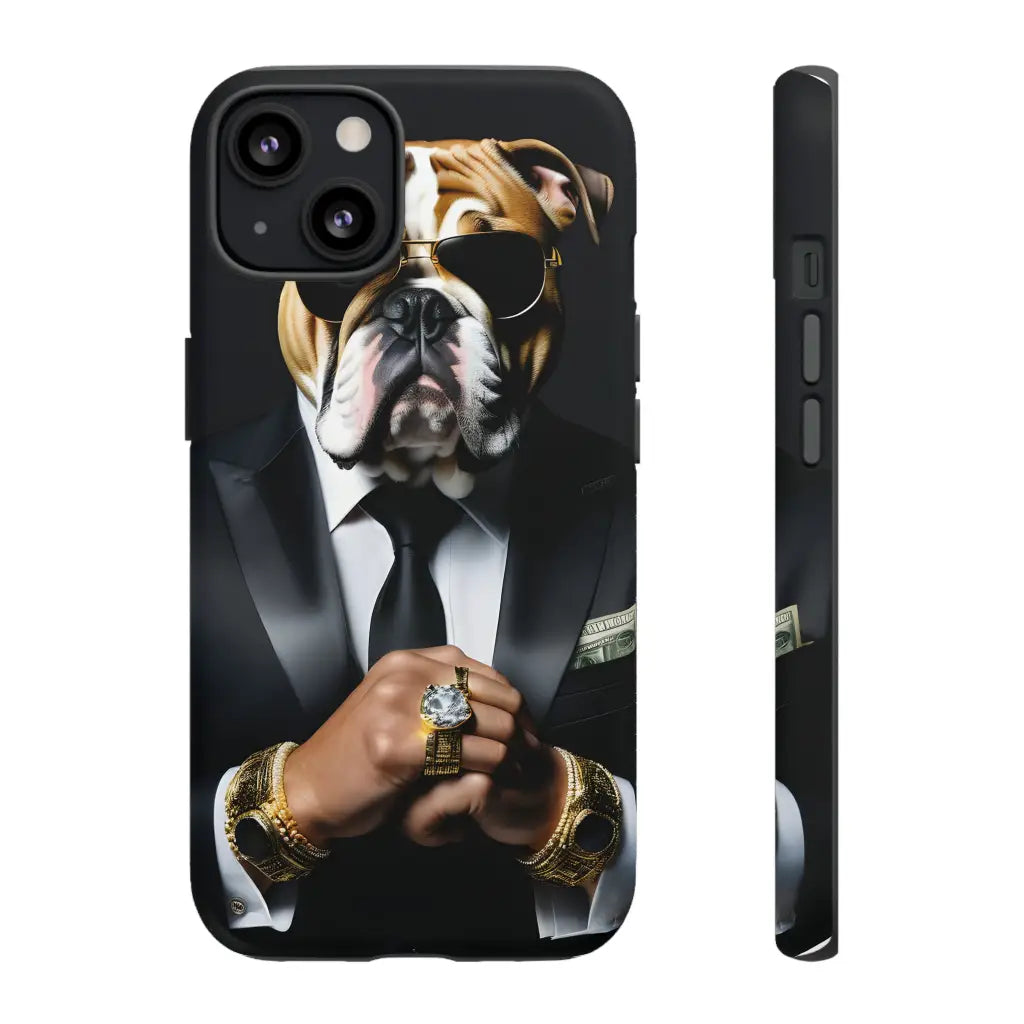 Bulldog Boss Vibes Dual-Layer Phone Case - iPhone 13 / Matte