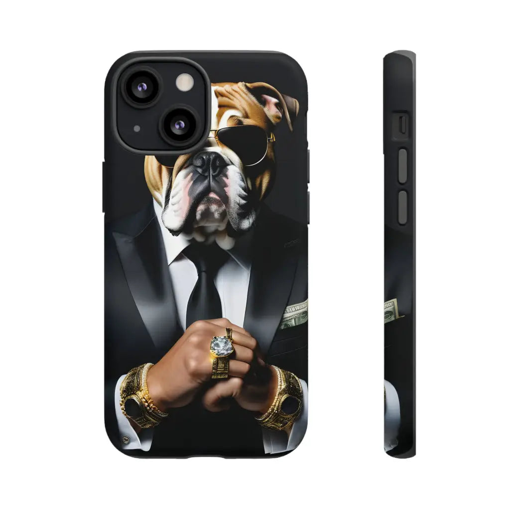 Bulldog Boss Vibes Dual-Layer Phone Case - iPhone 13 Mini