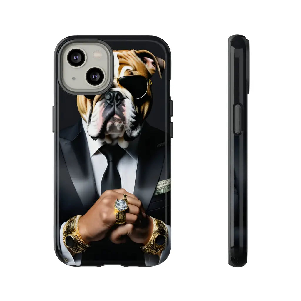 Bulldog Boss Vibes Dual-Layer Phone Case - iPhone 14