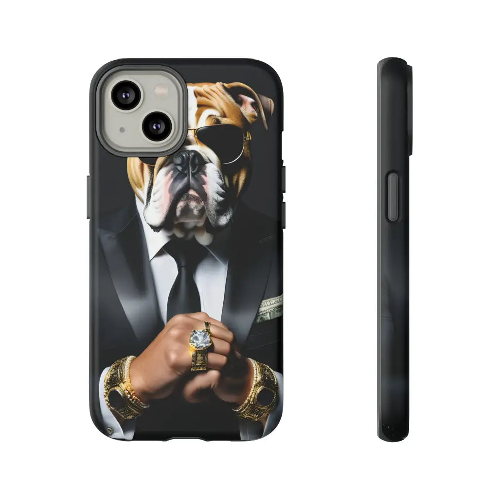 Bulldog Boss Vibes Dual-Layer Phone Case - iPhone 14 / Matte