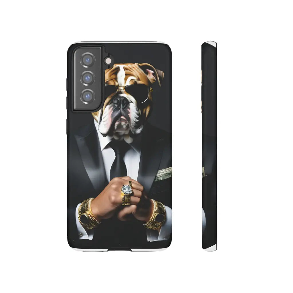 Bulldog Boss Vibes Dual-Layer Phone Case - Samsung Galaxy