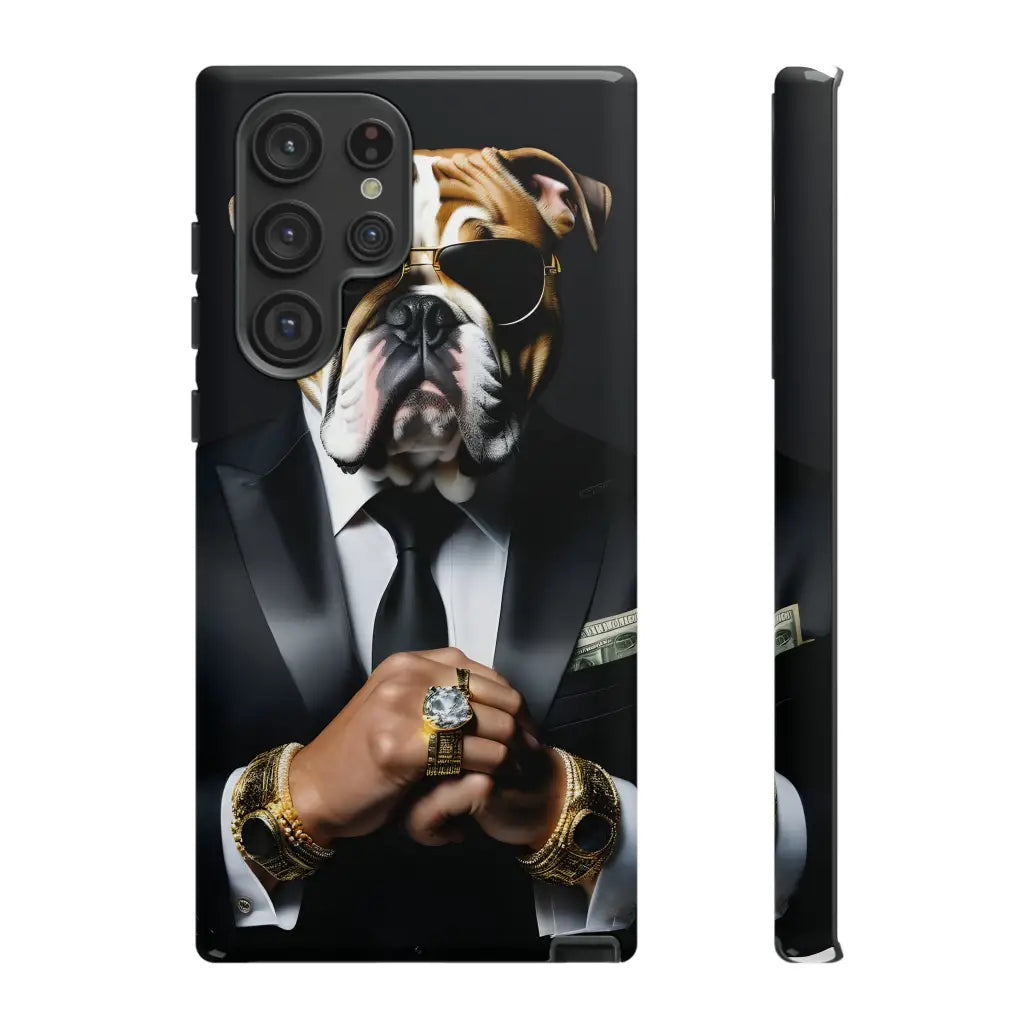 Bulldog Boss Vibes Dual-Layer Phone Case - Samsung Galaxy