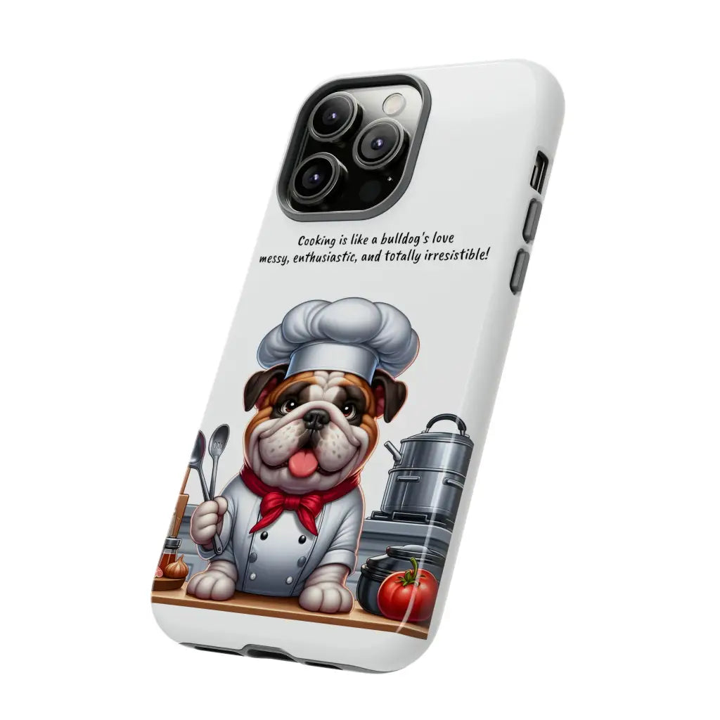 Bulldog Chef Culinary Delight Phone Case