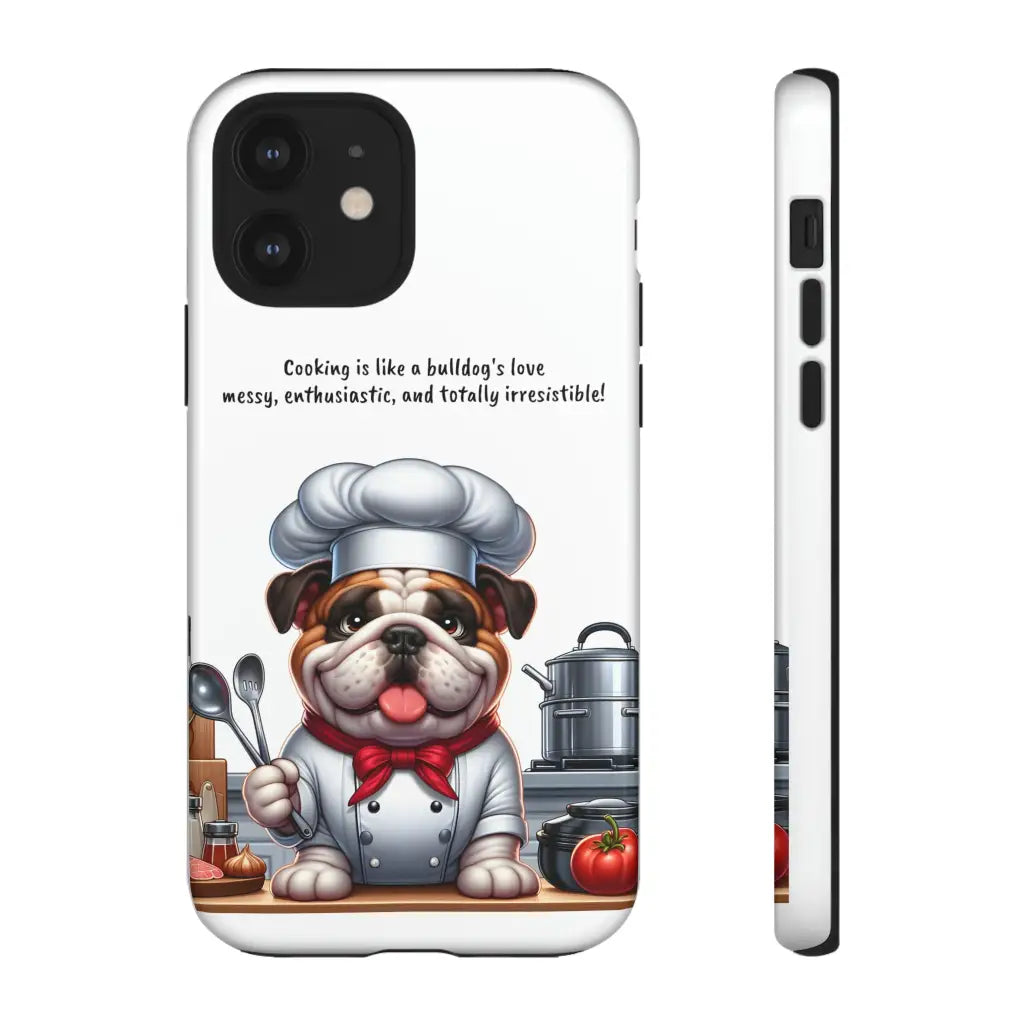 Bulldog Chef Culinary Delight Phone Case - iPhone 12