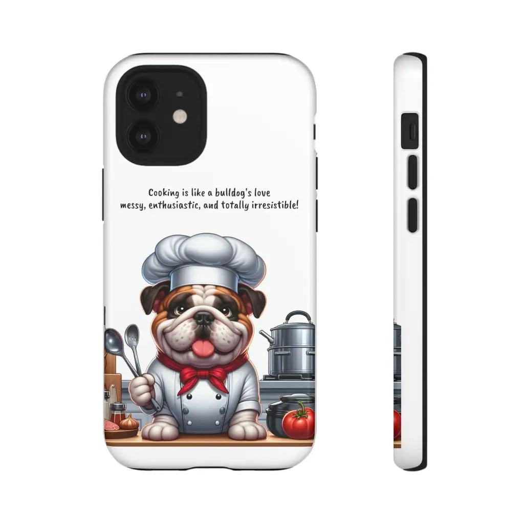 Bulldog Chef Culinary Delight Phone Case - iPhone 12 Mini