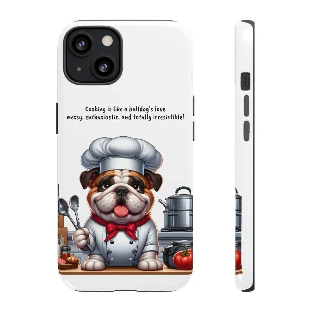 Bulldog Chef Culinary Delight Phone Case - iPhone 13