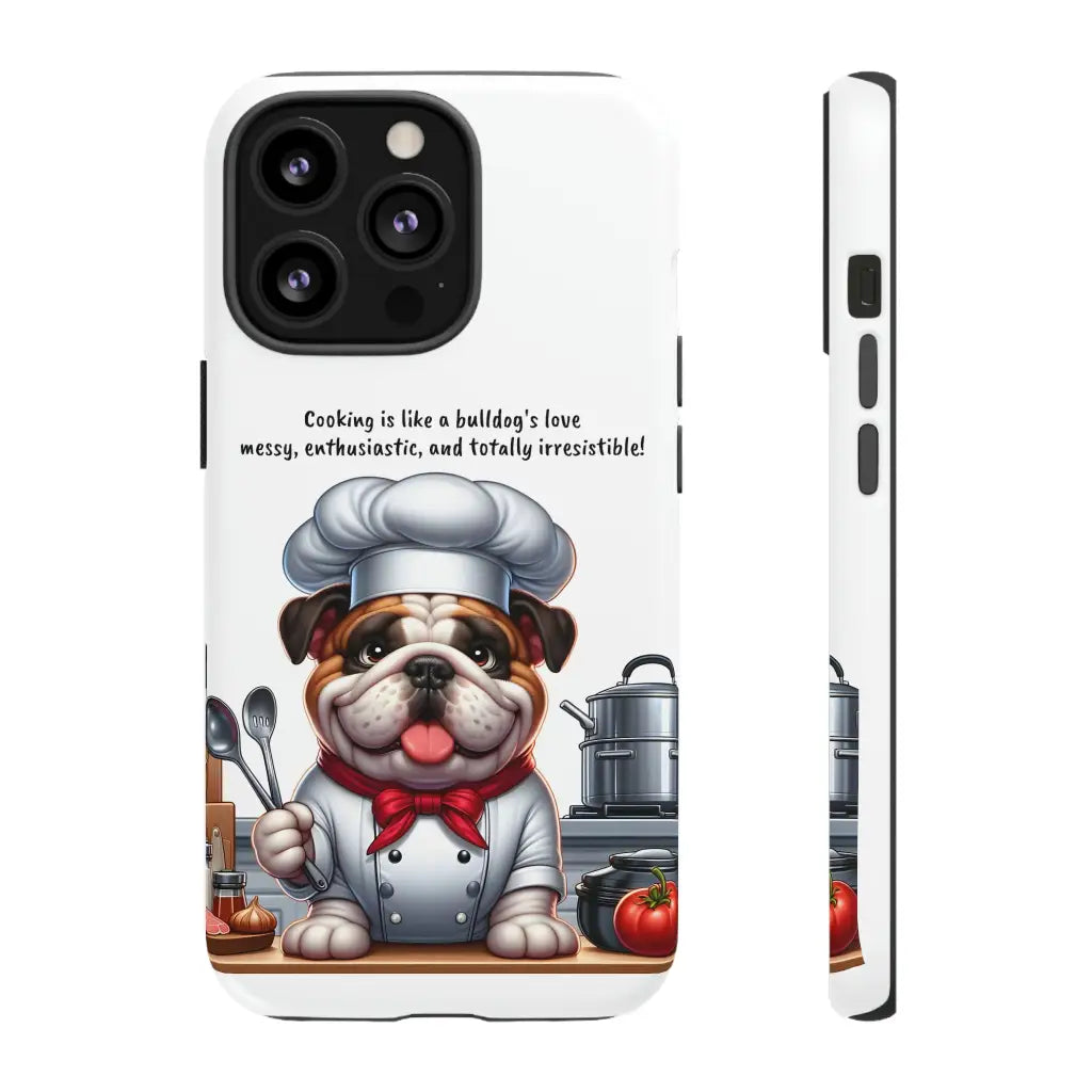 Bulldog Chef Culinary Delight Phone Case - iPhone 13 Pro