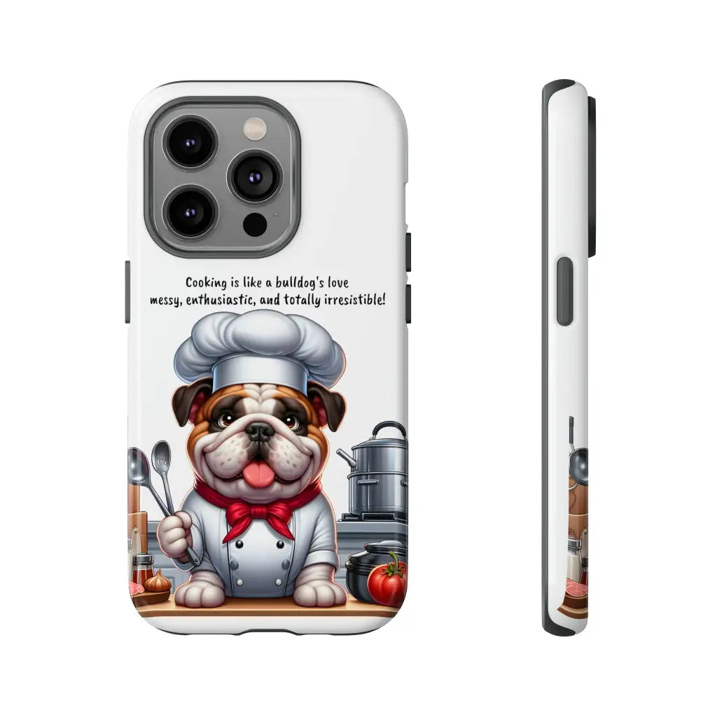 Bulldog Chef Culinary Delight Phone Case - iPhone 14 Pro