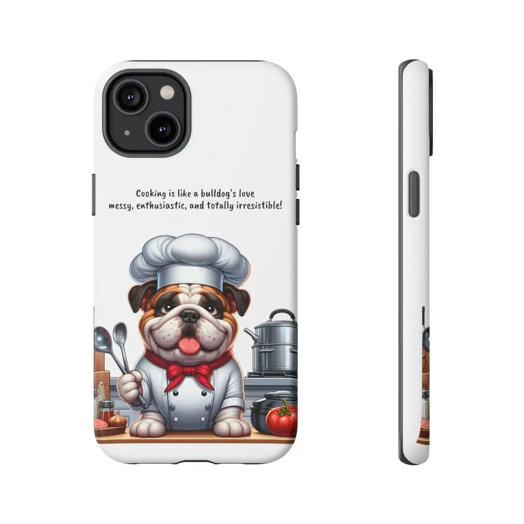 Bulldog Chef Culinary Delight Phone Case - iPhone 14 Plus