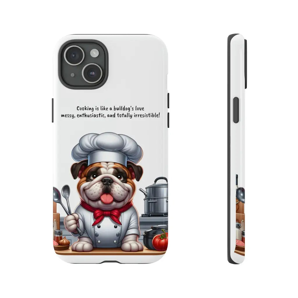 Bulldog Chef Culinary Delight Phone Case - iPhone 15 Plus
