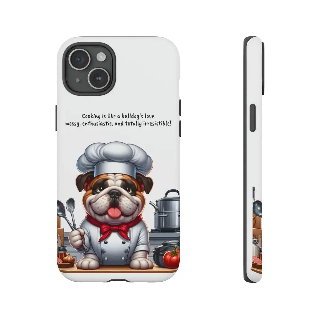 Bulldog Chef Culinary Delight Phone Case - iPhone 15 Plus