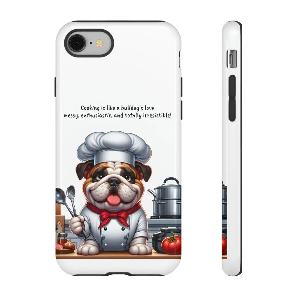 Bulldog Chef Culinary Delight Phone Case - iPhone 8 / Glossy