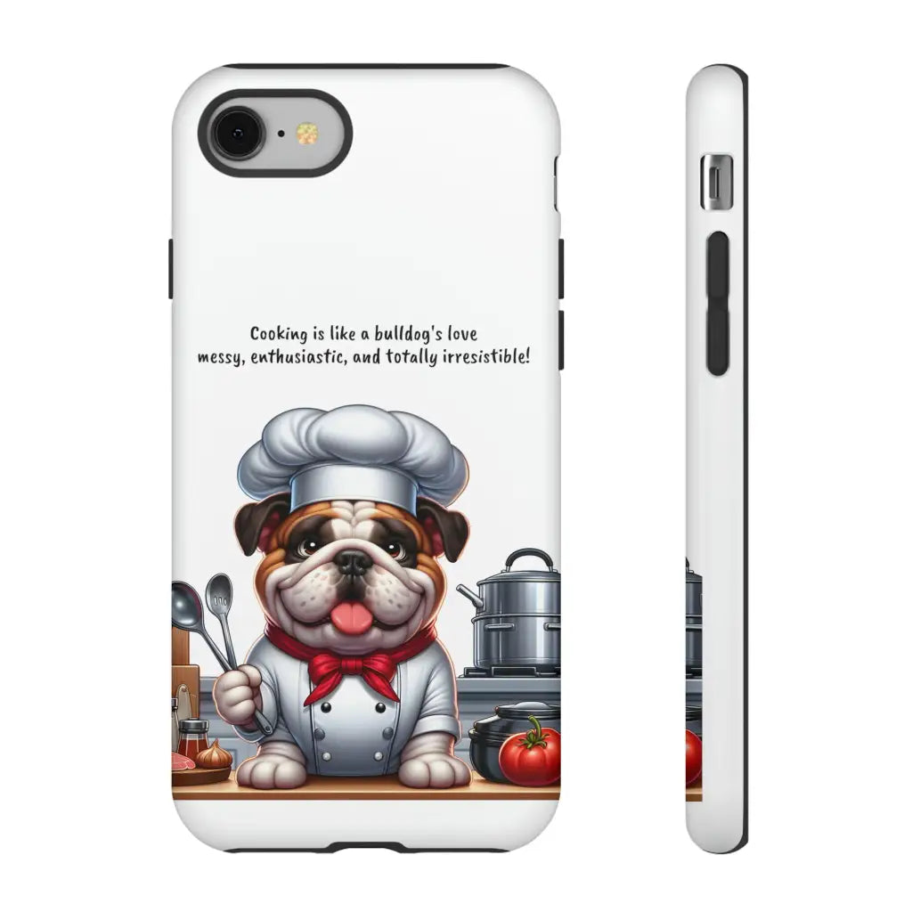 Bulldog Chef Culinary Delight Phone Case - iPhone 8 / Matte