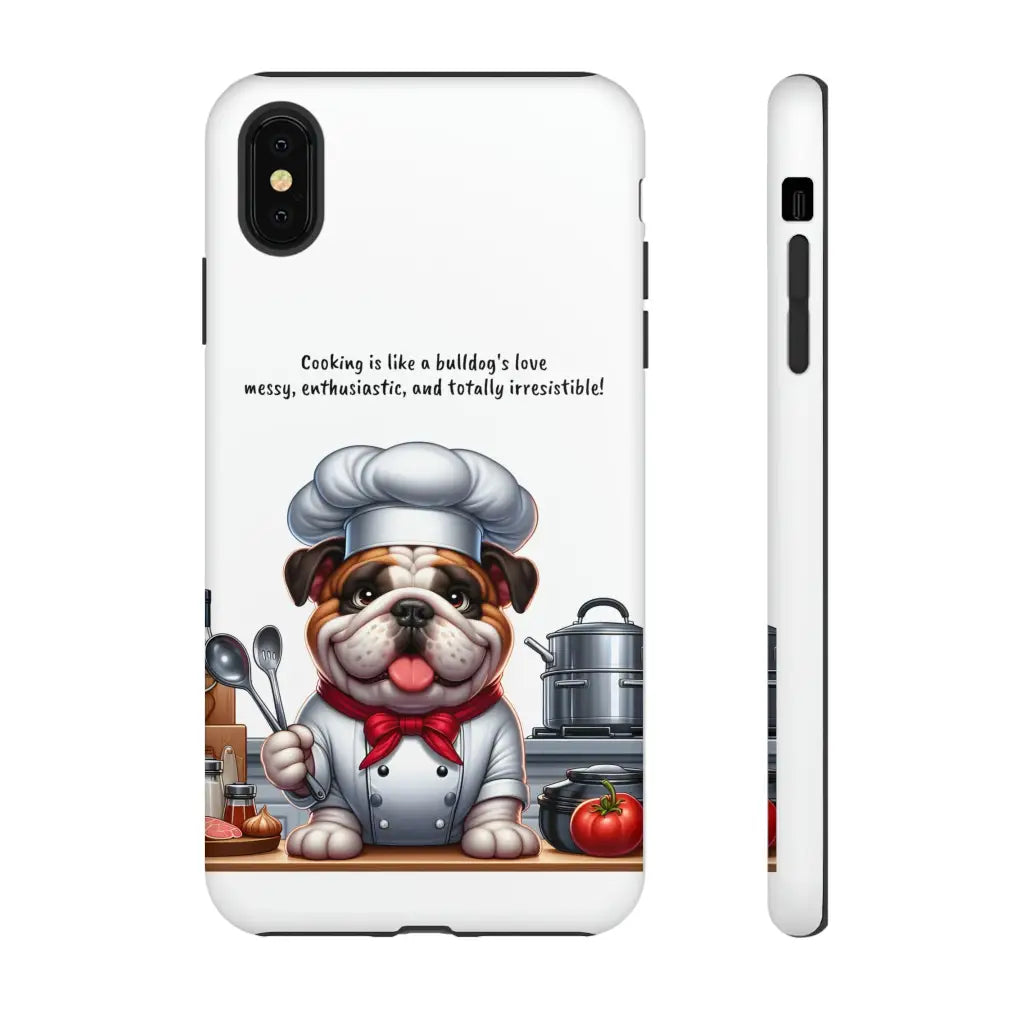 Bulldog Chef Culinary Delight Phone Case - iPhone XS MAX
