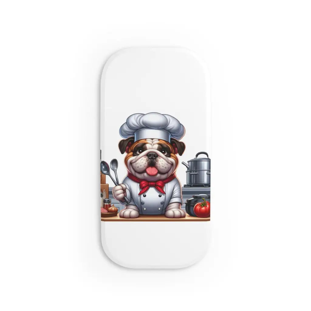 Bulldog Chef Phone Click-On Grip - Accessories
