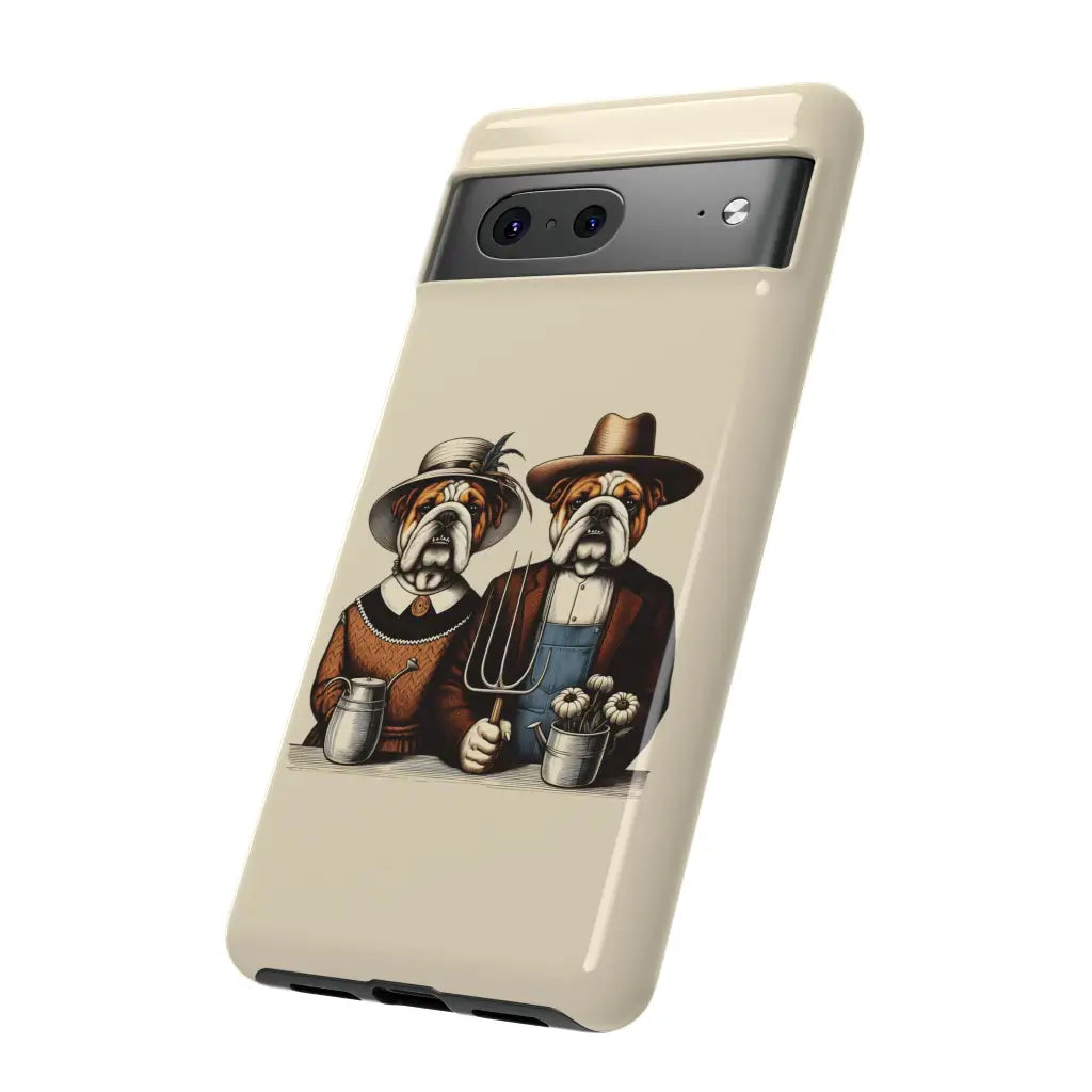 Bulldog Gothic Masterpiece Phone Case