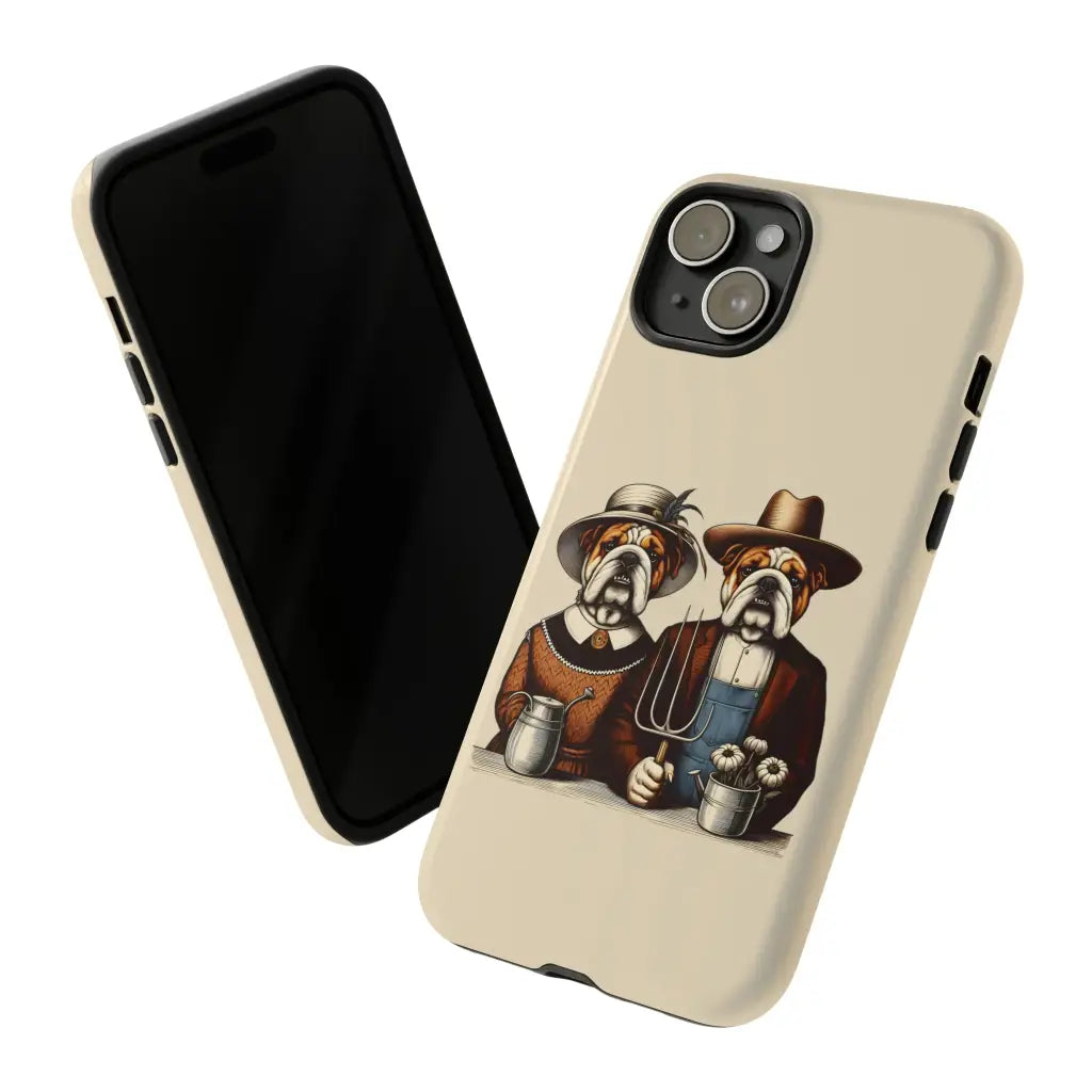 Bulldog Gothic Masterpiece Phone Case
