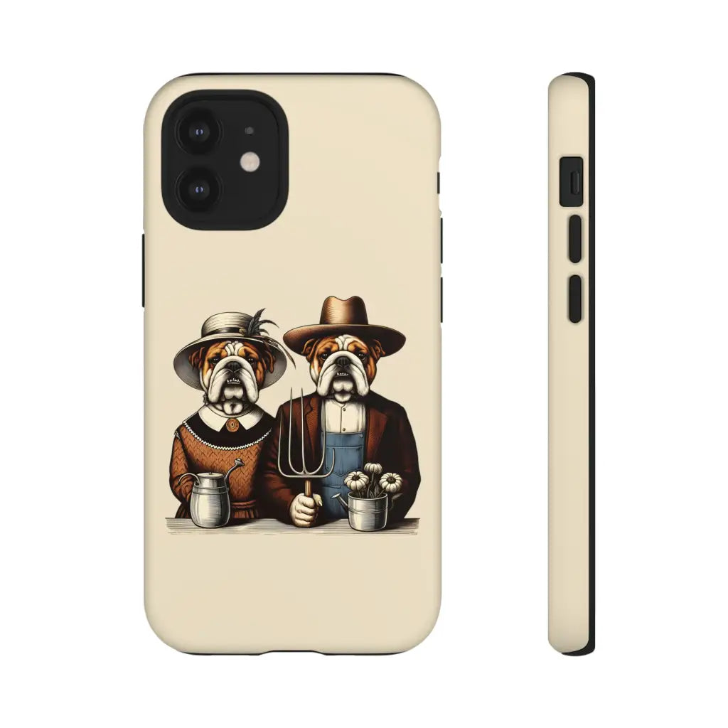 Bulldog Gothic Masterpiece Phone Case - iPhone 12 Mini