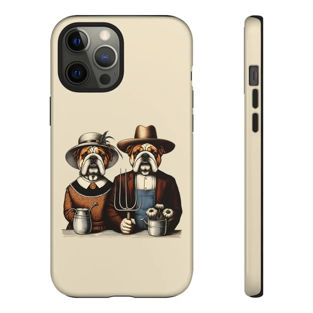 Bulldog Gothic Masterpiece Phone Case - iPhone 12 Pro Max