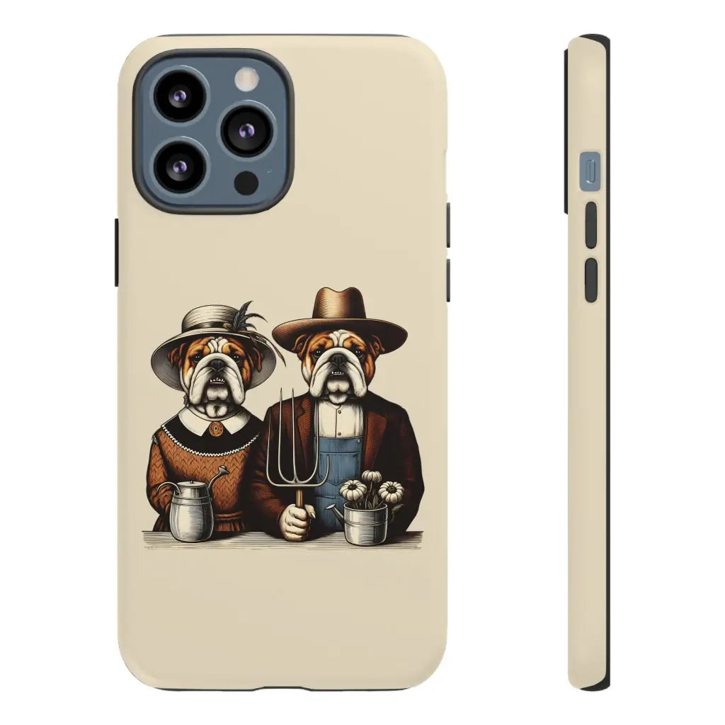 Bulldog Gothic Masterpiece Phone Case - iPhone 13 Pro Max