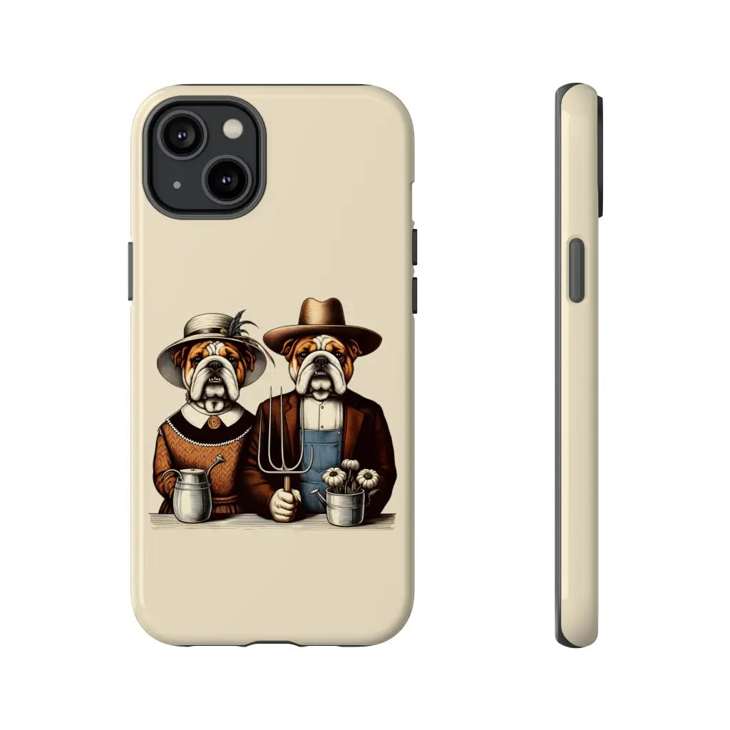 Bulldog Gothic Masterpiece Phone Case - iPhone 14 Plus