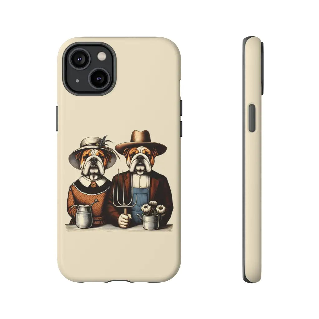Bulldog Gothic Masterpiece Phone Case - iPhone 14 Plus
