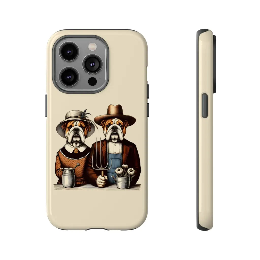 Bulldog Gothic Masterpiece Phone Case - iPhone 14 Pro