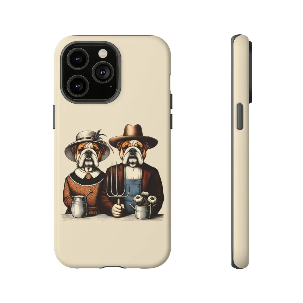 Bulldog Gothic Masterpiece Phone Case - iPhone 14 Pro Max