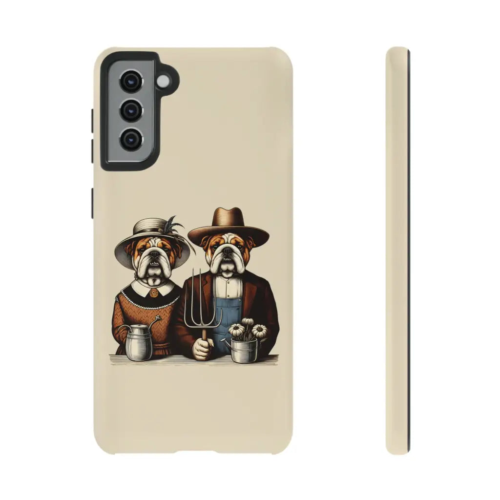 Bulldog Gothic Masterpiece Phone Case - Samsung Galaxy S21