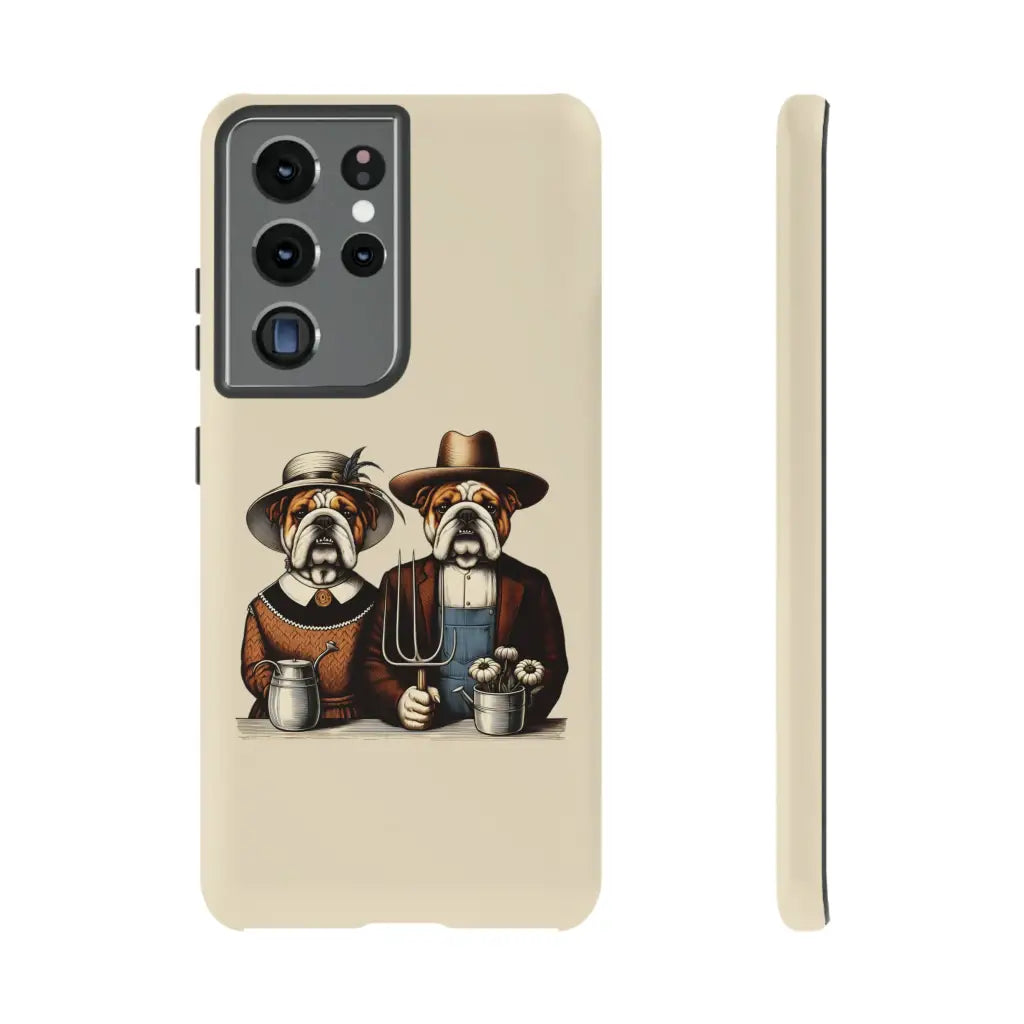 Bulldog Gothic Masterpiece Phone Case - Samsung Galaxy S21