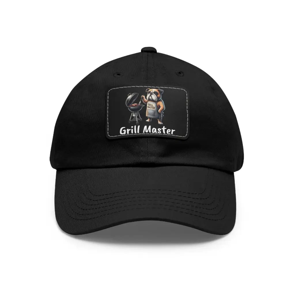 Bulldog Grill Master Dad Hat with BBQ Patch - Hats