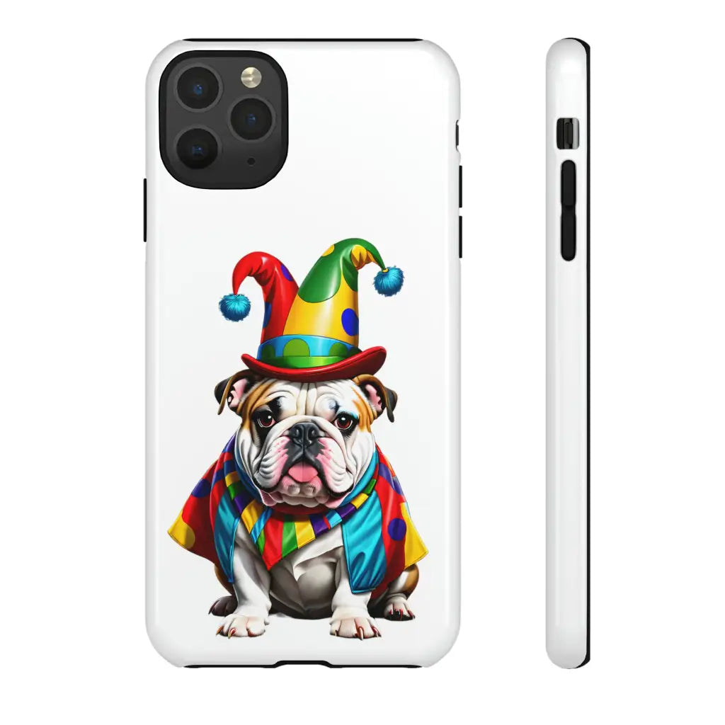 Bulldog Jester Phone Case: Unleash Whimsy and Protect