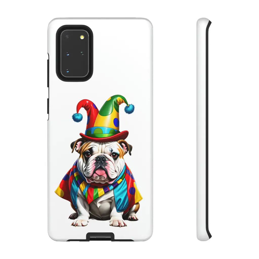 Bulldog Jester Phone Case: Unleash Whimsy and Protect