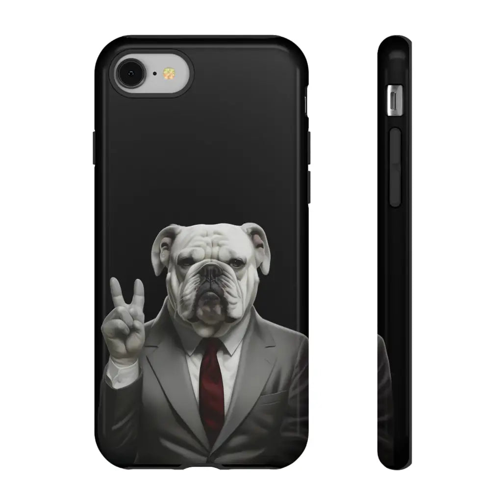 Bulldog Nixon Presidential Paws Phone Case - iPhone 8