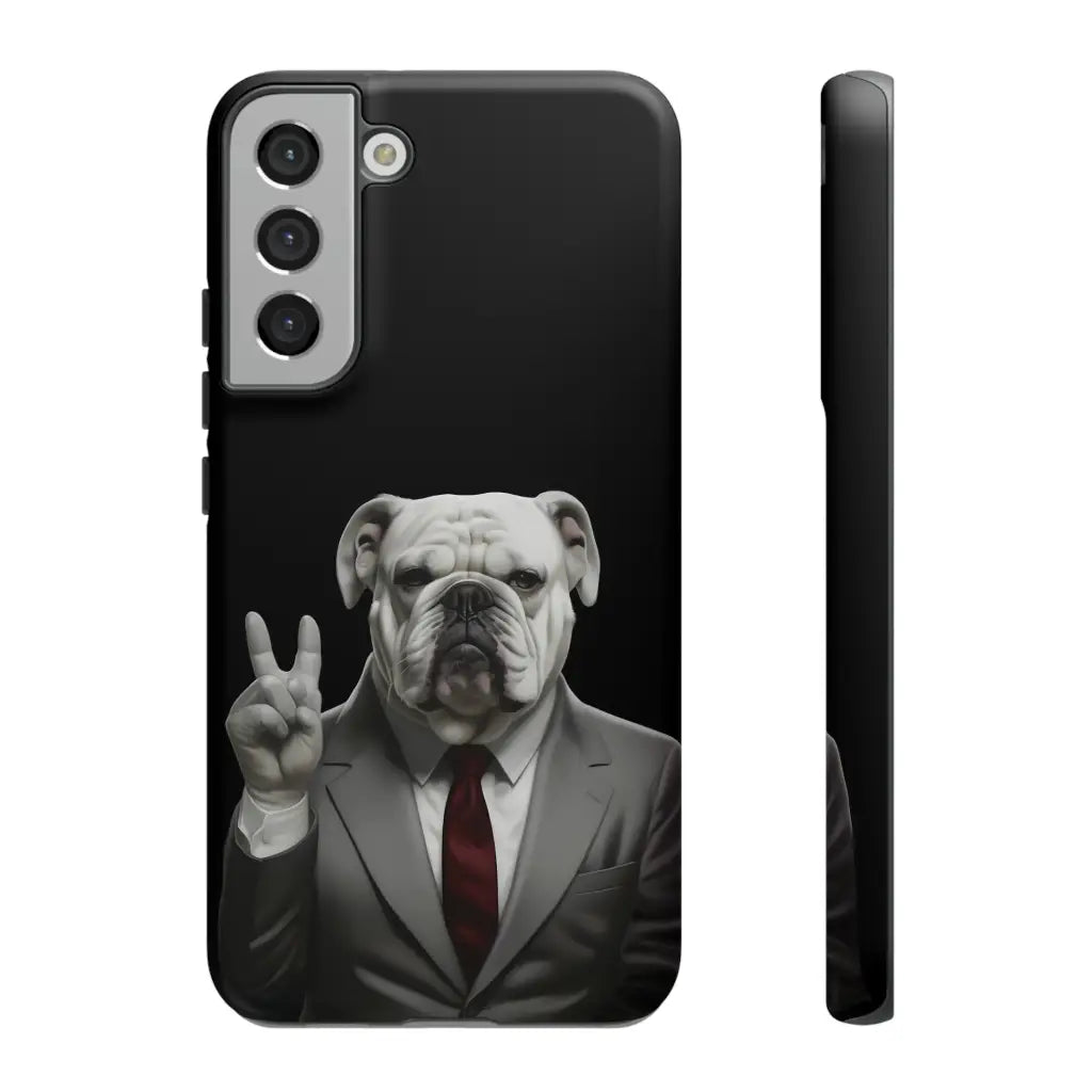 Bulldog Nixon Presidential Paws Phone Case - Samsung Galaxy