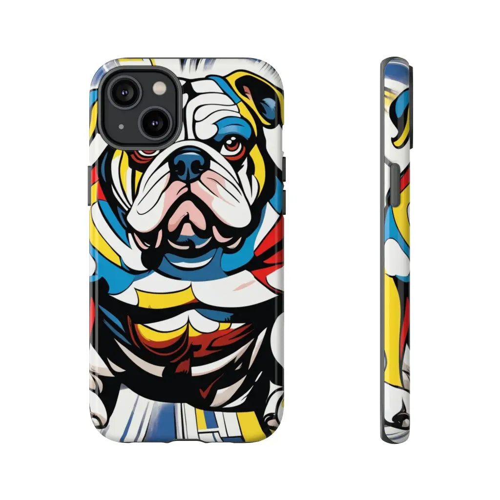 Bulldog Super Hero Tough Cases - iPhone 14 Plus / Glossy