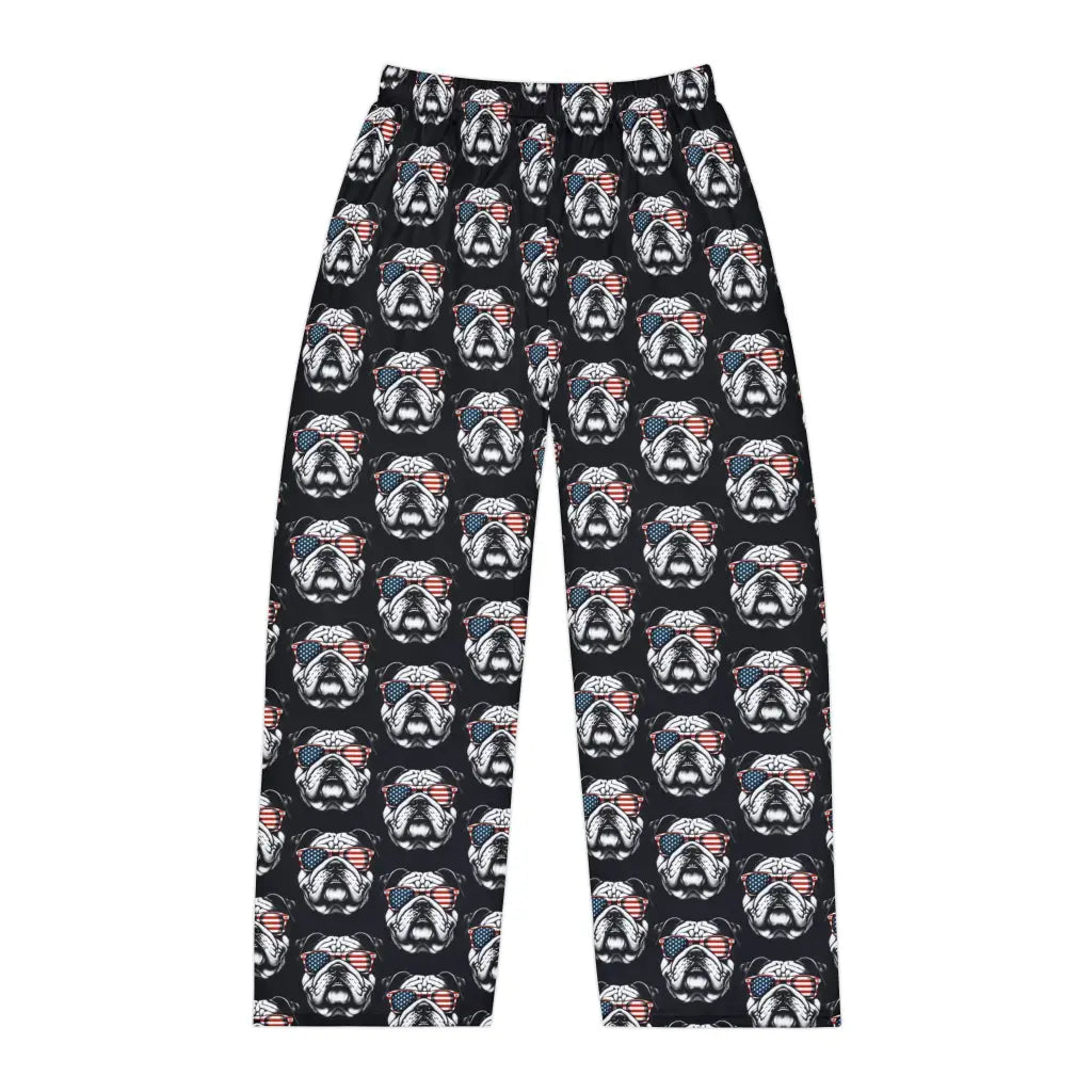 Bulldog Swagger Men’s Lounge Luxe Pajama Pants - All Over