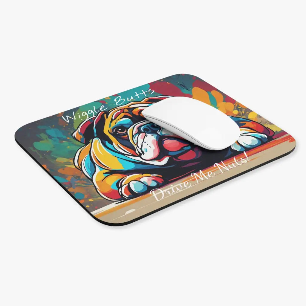 Whimsical Wiggle Butts Mouse Pad - Unleash Canine Joy