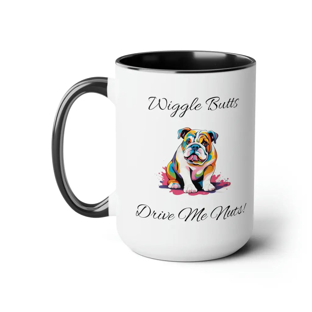 Wiggle Butts Delight Coffee Mug - 15oz / Black