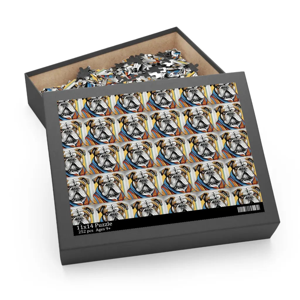 Bulldog Masterpiece Jigsaw Puzzle - A Classy Affair 14’