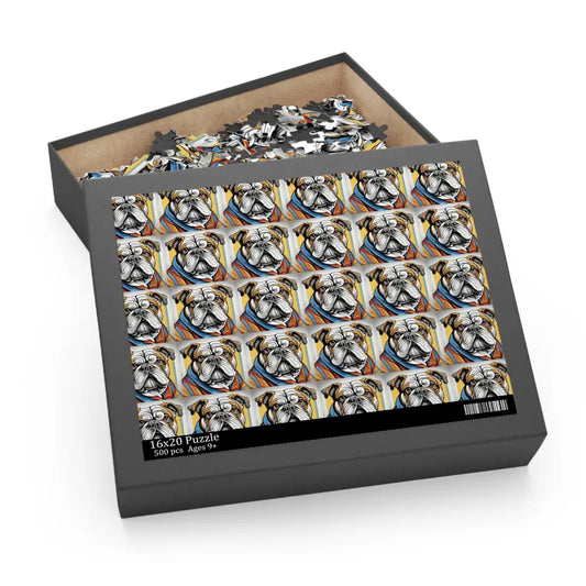 Bulldog Masterpiece Jigsaw Puzzle - A Classy Affair 20’