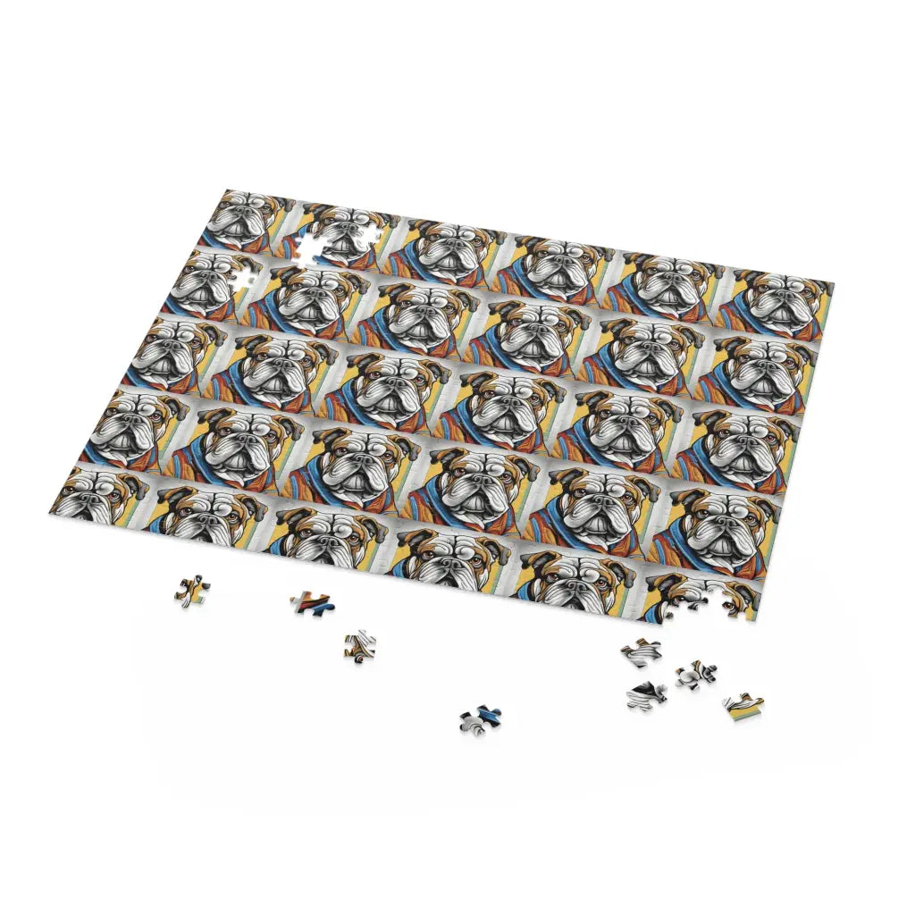 Bulldog Masterpiece Jigsaw Puzzle - A Classy Affair